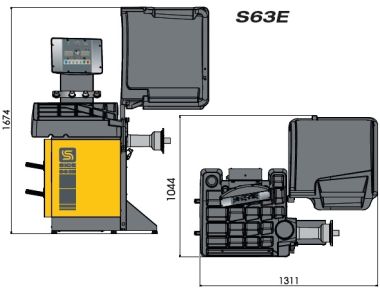 Балансировочный стенд SICE S 63E #4