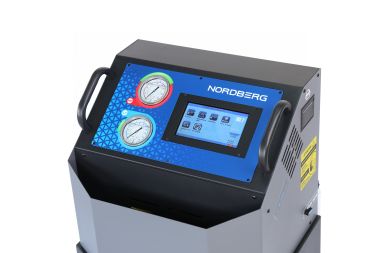 Установка автомат для заправки кондиционеров автобусов с ручным впрыском масла NF39 #10