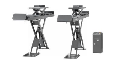 Подъемник ножничный для сход-развала 4,5 т, 380 В, 2 уровня, аварийное опускание, серый N635-4,5G_380 #2