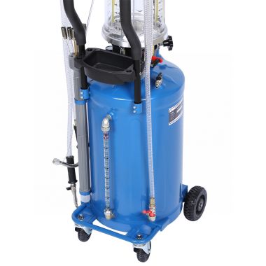 Установка для сбора масла пневматическая, 80 л, синяя 2380B #8