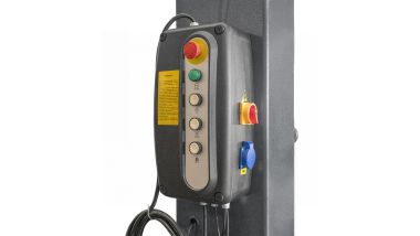 Подъемник двухстоечный 4 т, верхняя синхронизация, с электростопорами, H=4 м, 380 В, серый N4120H1E-4G_3+2_380 #7