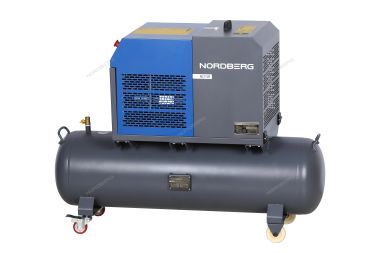 Компрессор винтовой, 4 кВт, 10 бар, 450 л/мин, ресивер 180 л, IP54 NCF5R #2