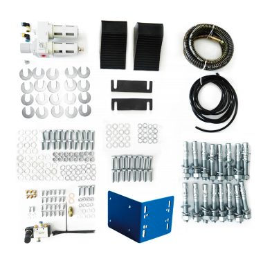 Подъемник четырехстоечный 6,5 т, для сход-развала, синий 4465B #7