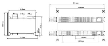A445A (PEAK 410A) Подъемник четырехстоечный, 4.5 т. под 3D сход-развал #2