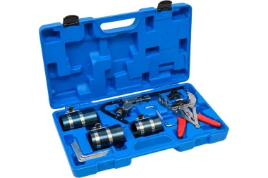 Набор инструментов для замены поршневых колец в кейсе ЭВРИКА 12 предметов ER-86618