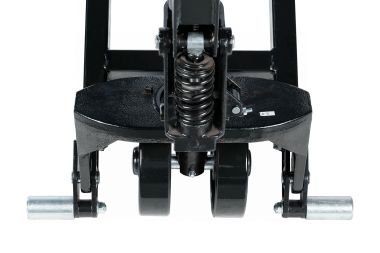 Тележка складская гидравлическая ножничная 1 т, с ПУ колесами N3904-10 #7