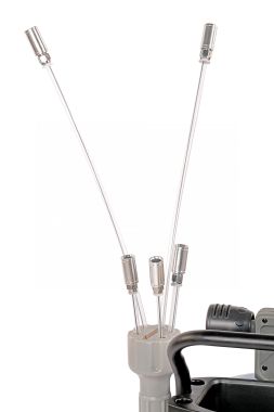 Установка для сбора масла пневматическая, 65 л, синяя 2379-CB #5