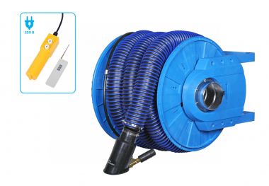 Катушка для сбора выхлопных газов с автоматическим приводом со шлангом L=8 м, D=100 мм и насадкой HRF8100E-KIT