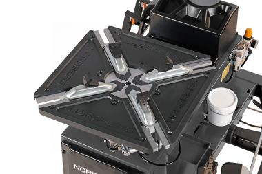 Станок шиномонтажный полуавтомат, двухскоростной, стол с накладками, взрывная накачка, 380 В, серый 4639G 380 #5