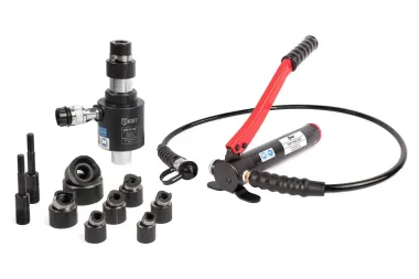 Гидравлический помповый пресс для пробивки отверстий КВТ ПГПО-60 #2