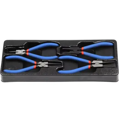 Licota ACK-384010 Набор съемников стопорных колец 4 пр. в ложементе