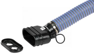 Насадка резиновая овальная на шланг D=75 мм AN075D #3