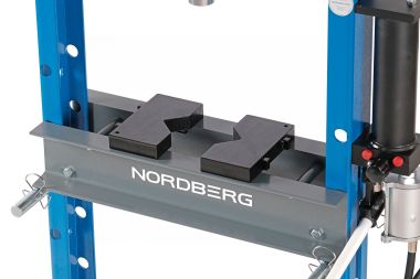 Пресс гидравлический, 20 т, ручной и пневмопривод N3620AL #10