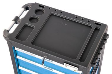 Тележка инструментальная, 6 выдвижных ящиков, синяя T6N(B) #6