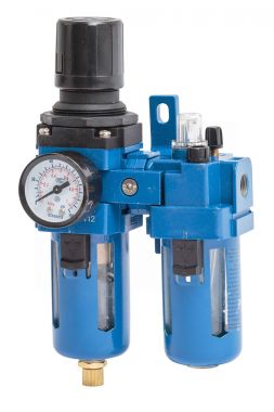 Фильтр воздушный с редуктором и лубрикатором 1/4" NP8412 #1