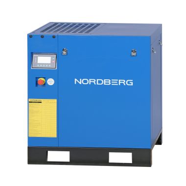 Компрессор винтовой, 7,5 кВт, 10 бар, 900 л/мин, IP55, без ресивера NCC10