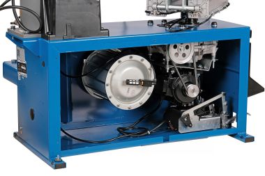 Станок шиномонтажный полуавтомат, односкоростной, стол с накладками, 220 В, синий 4639,5(B) 220 #13