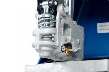 Тележка складская гидравлическая короткая 2,5 т, с ПУ колесами N3902S-25 #8