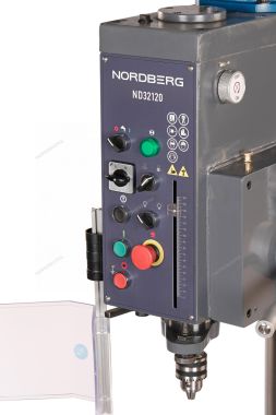 Сверлильный редукторный станок с тисками ND32120 #6