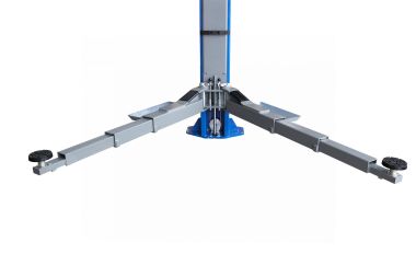 Подъемник двухстоечный 4,5 т, верхняя синхронизация, 380 В, синий N4125H-4,5B #12
