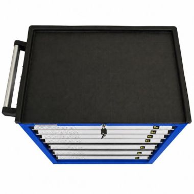 Тележка инструментальная ROSSVIK T006, 780*480*1000 мм, 6 ящиков, синий T006.5005 #3