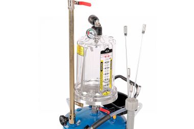 Установка для сбора масла пневматическая, 65 л, синяя 2379B #6