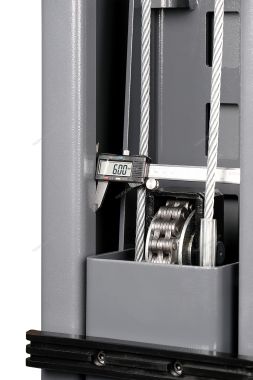 Подъемник двухстоечный 4,5 т, верхняя синхронизация, 380 В N4124HM-4,5G #9
