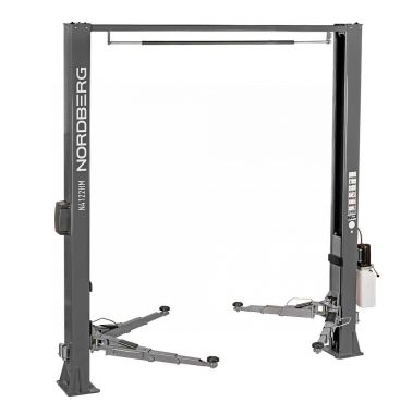 Подъемник двухстоечный 4 т, верхняя синхронизация, снятие со стопоров с одной колонны, 380 В, серый N4122HM-4G #2