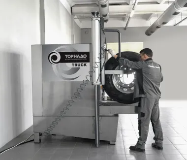 Мойка колес ТехноВектор ТОРНАДО TRUCK (H) с функцией нагрева воды #8