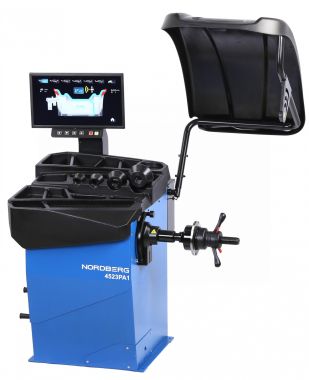 Станок балансировочный автомат с дисплеем, синий 4523PA1(B)