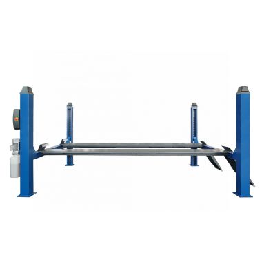 Подъемник четырехстоечный 4.5 т, c ручной траверсой 2 т N423, синий 4445J_MB(M) #9