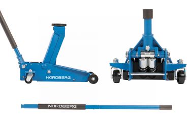 Домкрат подкатной 3 т с резиновой насадкой, быстрый подъем N3203 #5