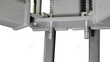 Подъемник двухстоечный 5 т, нижняя синхронизация, с электростопорами, 380 В, серый N4122AE-5G_380 #5