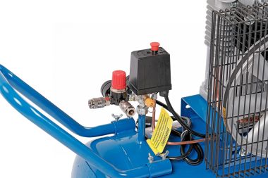 Компрессор поршневой с ременной передачей 220 В, ресивер 100 л, 390 л/мин NCE100/390 #4