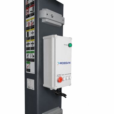Автоподъемник двухстоечный ROSSVIK V2-4LB г/п 4.0т, 380В, эл.стопор, с верхней синхронизацией. Серый #3