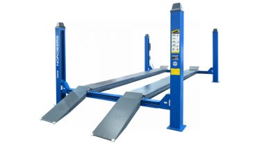 Подъемник четырехстоечный 5 т, без траверсы, для сход-развала, механическое снятие 4450_MB