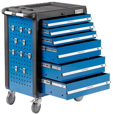 Тележка инструментальная, 6 выдвижных ящиков, синяя T6N(B) #3