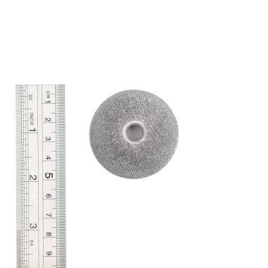 NS100 Полусфера шероховальная, Ø44,4x19мм, AH 3/8"-24 thread, 170 Grit #3
