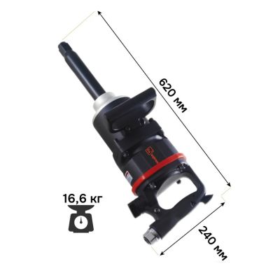 Гайковерт ударный 1" 3800Нм, eqtree™, PT11438 #4