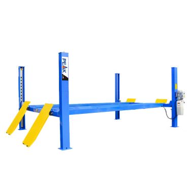 Подъемник автомобильный четырехстоечный KHL-4000, 4 тонны, для слесарных работ