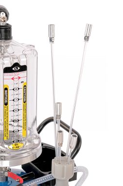 Установка для сбора масла пневматическая, 65 л, синяя 2379B #4