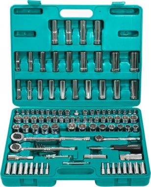 S05H48107S Набор инструмента универсальный 1/4", 3/8" и 1/2"DR, 107 предметов #2