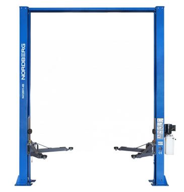 Подъемник двухстоечный 4 т, верхняя синхронизация, H=4 м, 380 В, синий N4120H1-4B_3+2_380