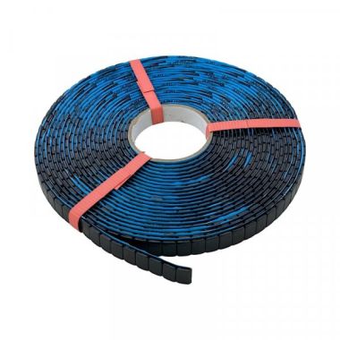 Груза адгезивные FE-071B 12×5 гр (Синий скотч) (Черная эмаль) (Катушка 100 шт.)