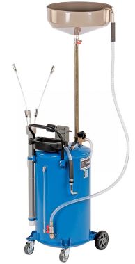 Установка для сбора масла пневматическая, 65 л, синяя 2379-CB #2