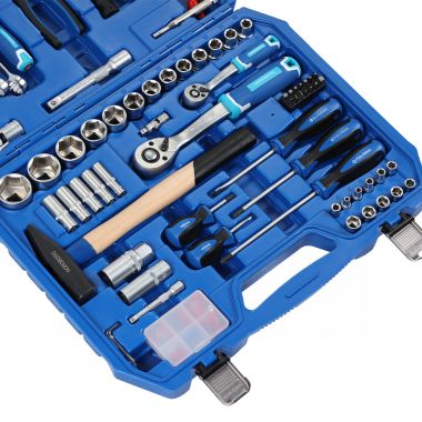 Набор инструментов, 100 предметов, 1/2", 1/4" 2496100C #4