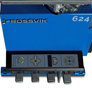 Станок шиномонтажный ROSSVIK V-624, 2-speed, автомат, до 24", 380В Цвет синий RAL5005 #6