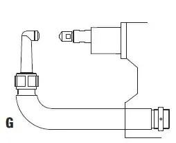 Изогнутое плечо малого размера с муфтой и электрододержателем для клещ Tecna 4884 #1