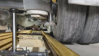 Домкрат пневмогидравлический ямный (канавный подъемник грузовой) 15т N501T #9