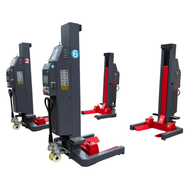 Комплект из 4-х подкатных колонн, г/п 8,5 тонн каждая, связь беспроводная, AREO TR4-34